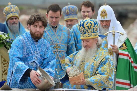 Patriarch Kirill of Moscow and All Russia visits Tatarstan. Day Two