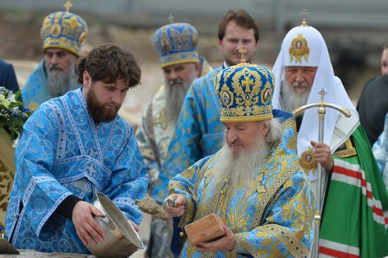 Patriarch Kirill of Moscow and All Russia visits Tatarstan. Day Two