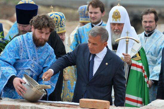 Patriarch Kirill of Moscow and All Russia visits Tatarstan. Day Two
