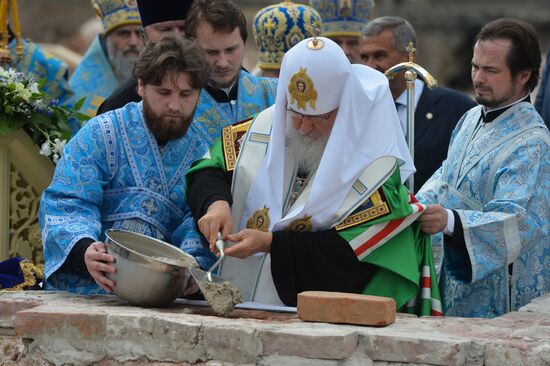 Patriarch Kirill of Moscow and All Russia visits Tatarstan. Day Two