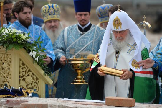 Patriarch Kirill of Moscow and All Russia visits Tatarstan. Day Two