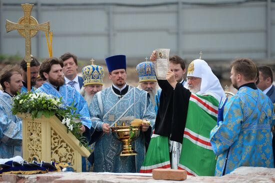 Patriarch Kirill of Moscow and All Russia visits Tatarstan. Day Two