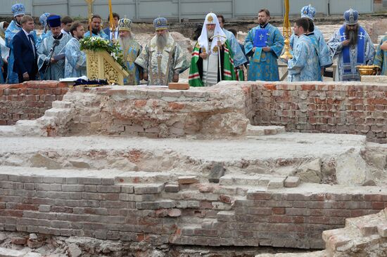 Patriarch Kirill of Moscow and All Russia visits Tatarstan. Day Two