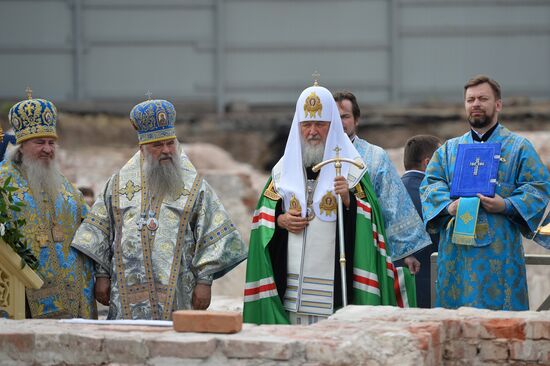 Patriarch Kirill of Moscow and All Russia visits Tatarstan. Day Two