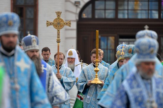 Patriarch Kirill of Moscow and All Russia visits Tatarstan. Day Two