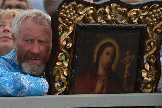 Patriarch Kirill of Moscow and All Russia visits Tatarstan. Day Two