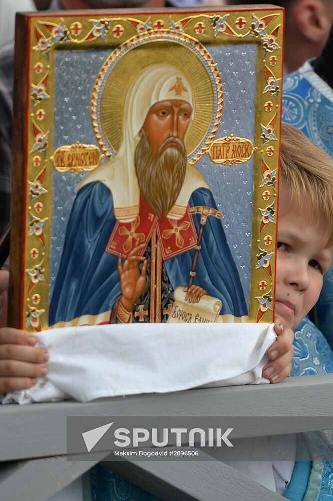 Patriarch Kirill of Moscow and All Russia visits Tatarstan. Day Two