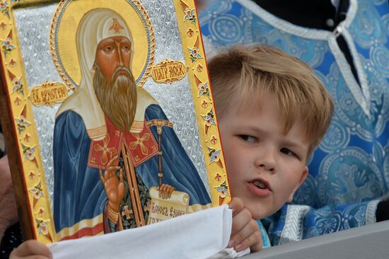 Patriarch Kirill of Moscow and All Russia visits Tatarstan. Day Two