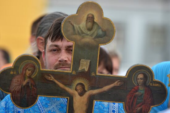 Patriarch Kirill of Moscow and All Russia visits Tatarstan. Day Two