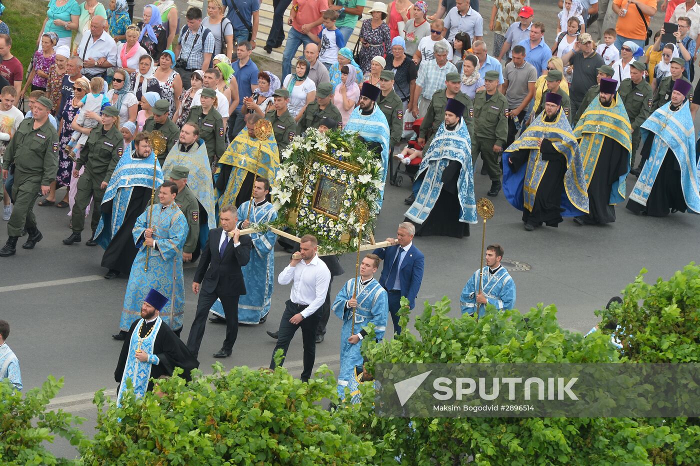 Patriarch Kirill of Moscow and All Russia visits Tatarstan. Day Two