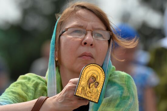 Patriarch Kirill of Moscow and All Russia visits Tatarstan. Day Two