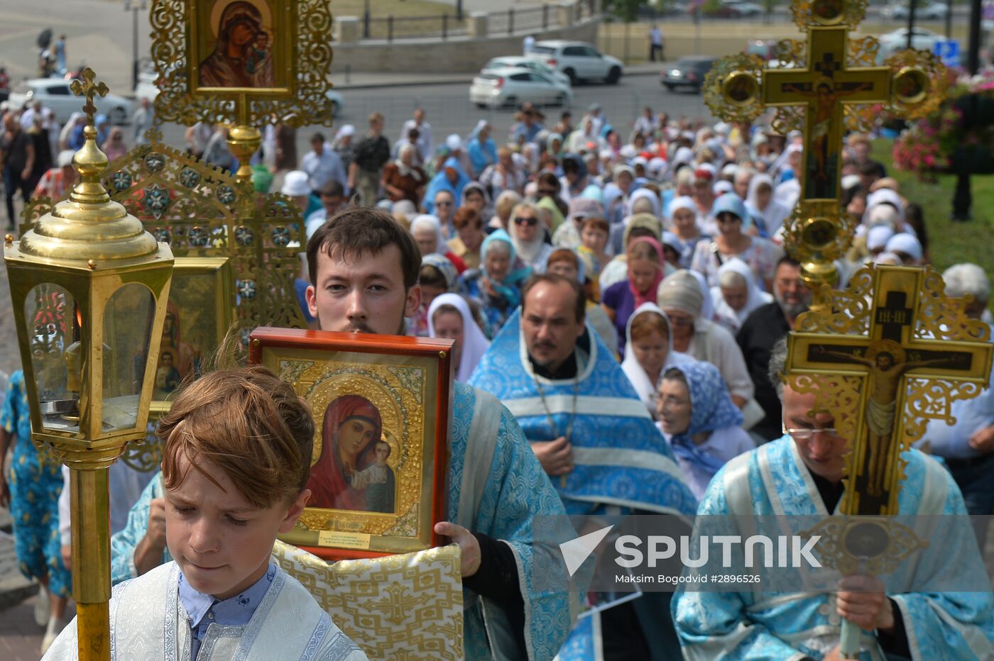Patriarch Kirill of Moscow and All Russia visits Tatarstan. Day Two