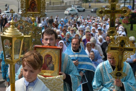 Patriarch Kirill of Moscow and All Russia visits Tatarstan. Day Two