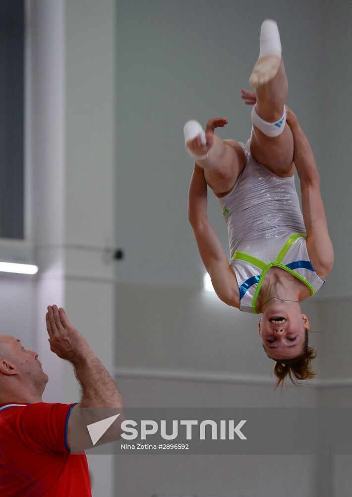 Artistic gymnastics. Russian national teams prepare for Olympics