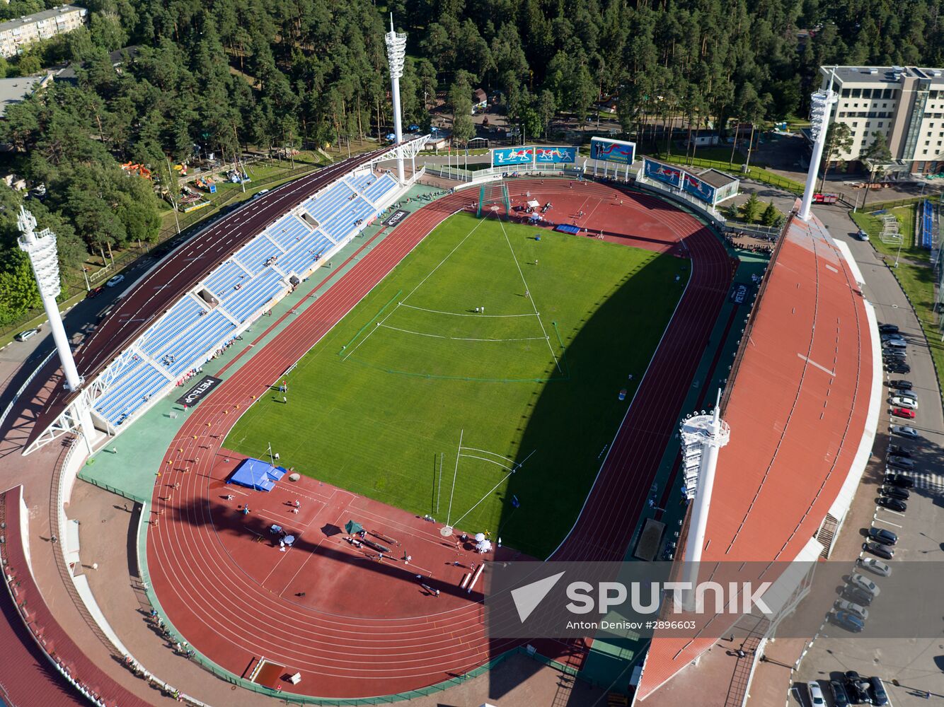 Russian Track and Field Cup. Day Two