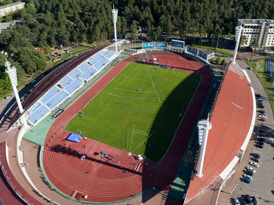 Russian Track and Field Cup. Day Two