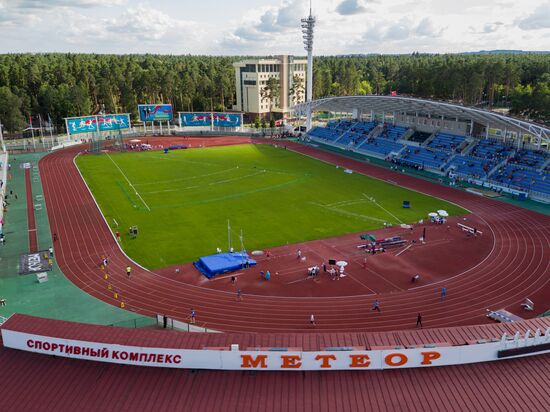 Russian Track and Field Cup. Day Two