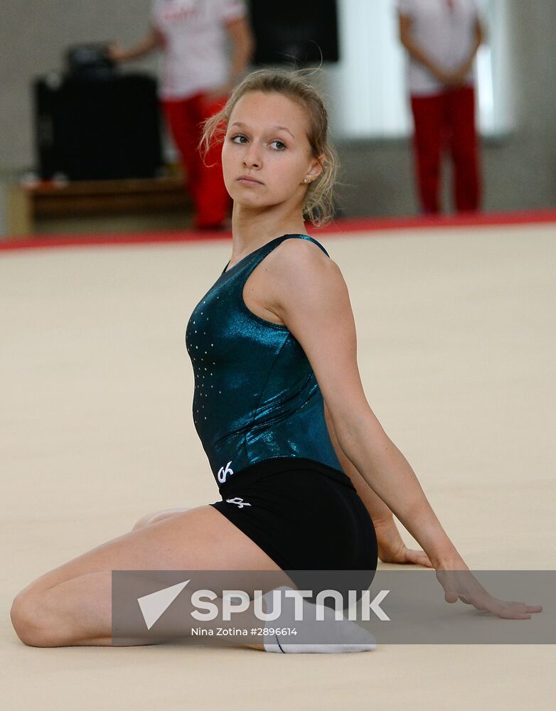 Artistic gymnastics. Russian national teams prepare for Olympics