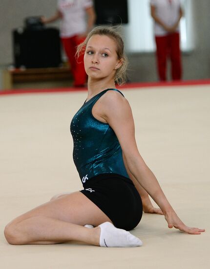 Artistic gymnastics. Russian national teams prepare for Olympics