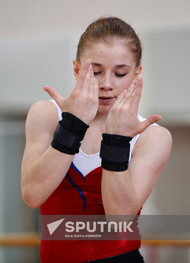 Artistic gymnastics. Russian national teams prepare for Olympics