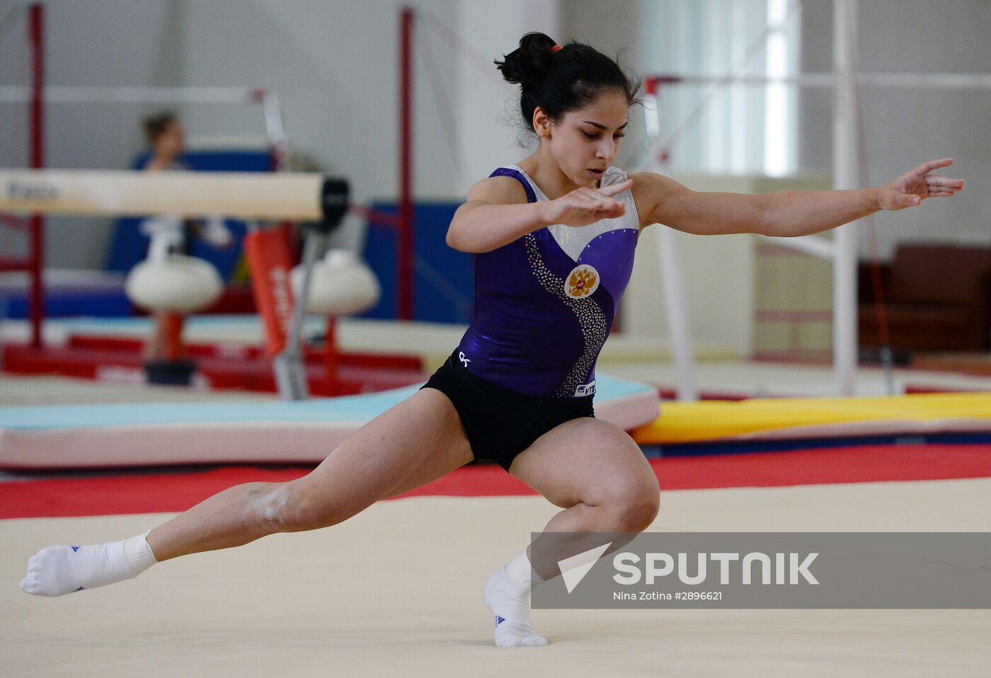 Artistic gymnastics. Russian national teams prepare for Olympics