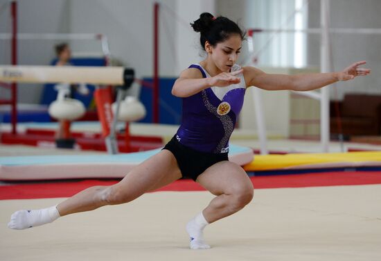 Artistic gymnastics. Russian national teams prepare for Olympics