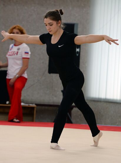 Artistic gymnastics. Russian national teams prepare for Olympics
