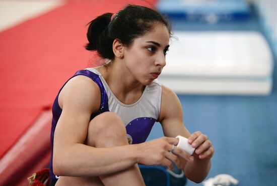 Artistic gymnastics. Russian national teams prepare for Olympics