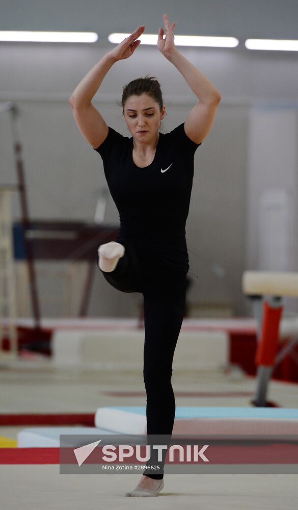 Artistic gymnastics. Russian national teams prepare for Olympics