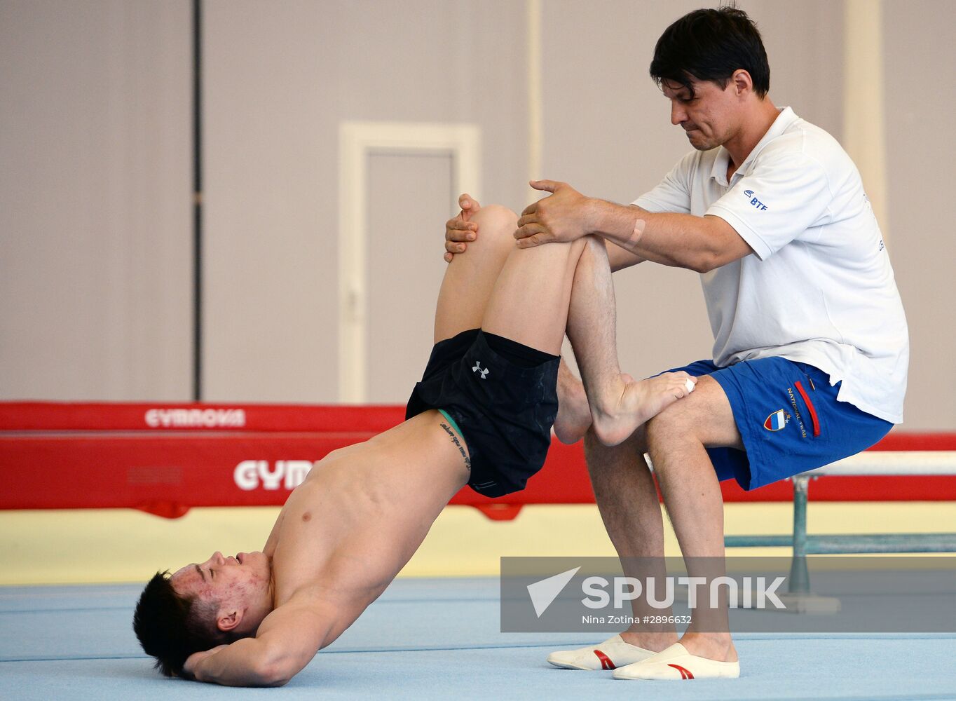 Artistic gymnastics. Russian national teams prepare for Olympics