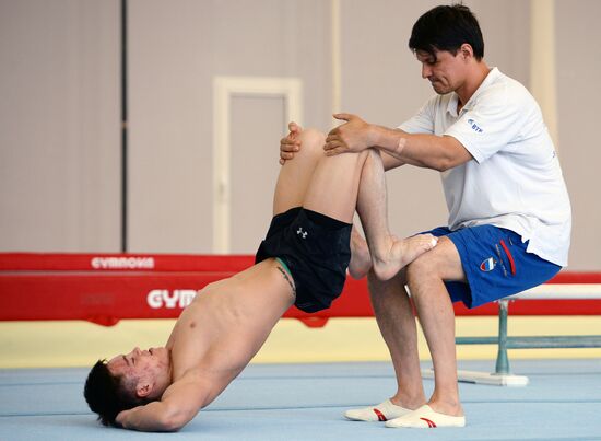 Artistic gymnastics. Russian national teams prepare for Olympics