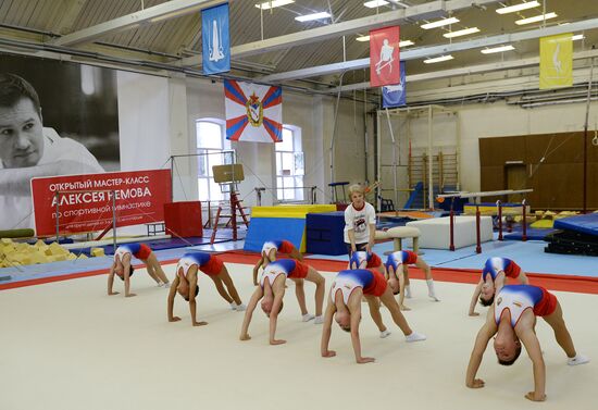 Open rehearsal of Alexei Nemov's show "Sports Legends"