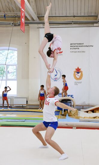 Open rehearsal of Alexei Nemov's show "Sports Legends"