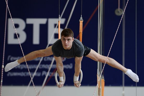 Artistic gymnastics. Russian national teams prepare for Olympics