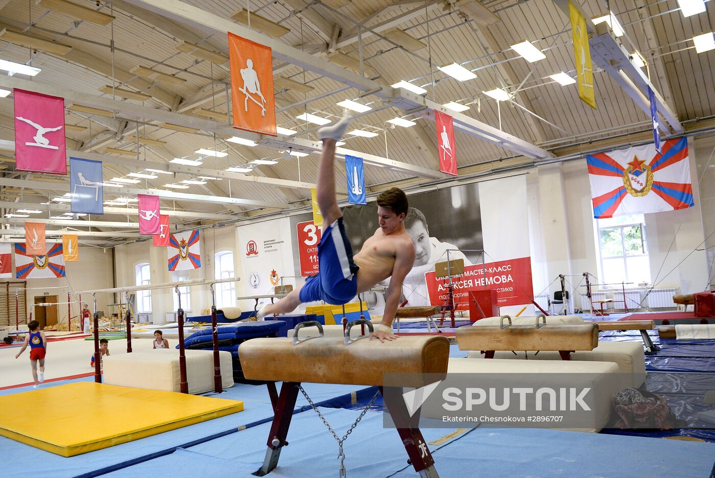 Open rehearsal of Alexei Nemov's show "Sports Legends"