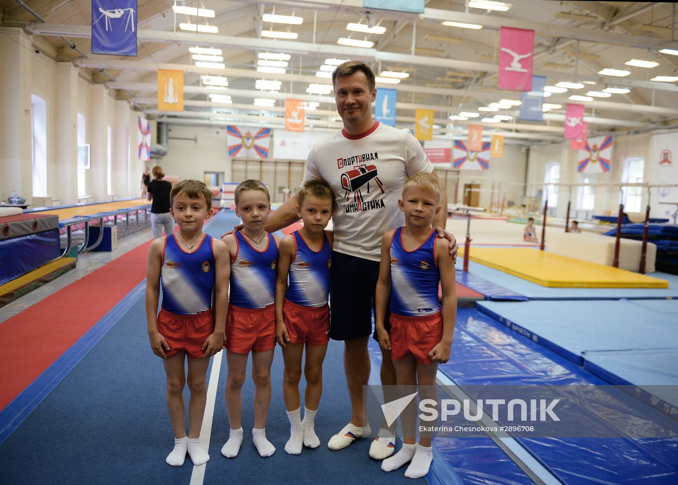 Open rehearsal of Alexei Nemov's show "Sports Legends"