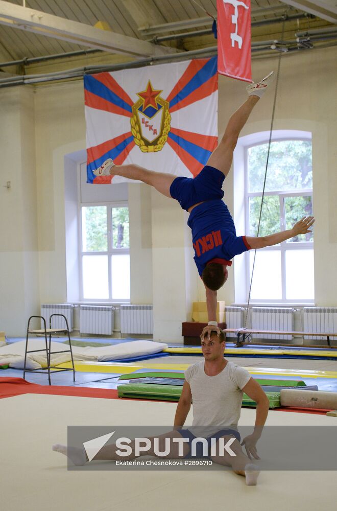 Open rehearsal of Alexei Nemov's show "Sports Legends"