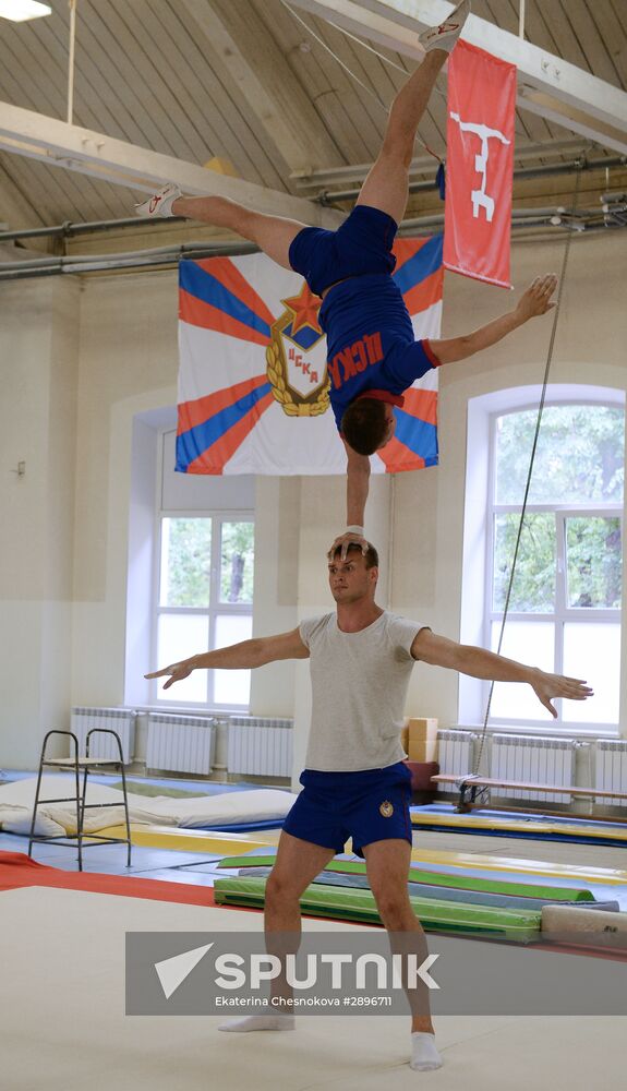 Open rehearsal of Alexei Nemov's show "Sports Legends"