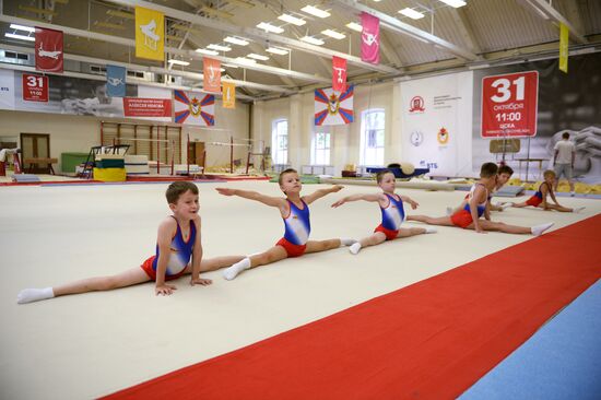 Open rehearsal of Alexei Nemov's show "Sports Legends"