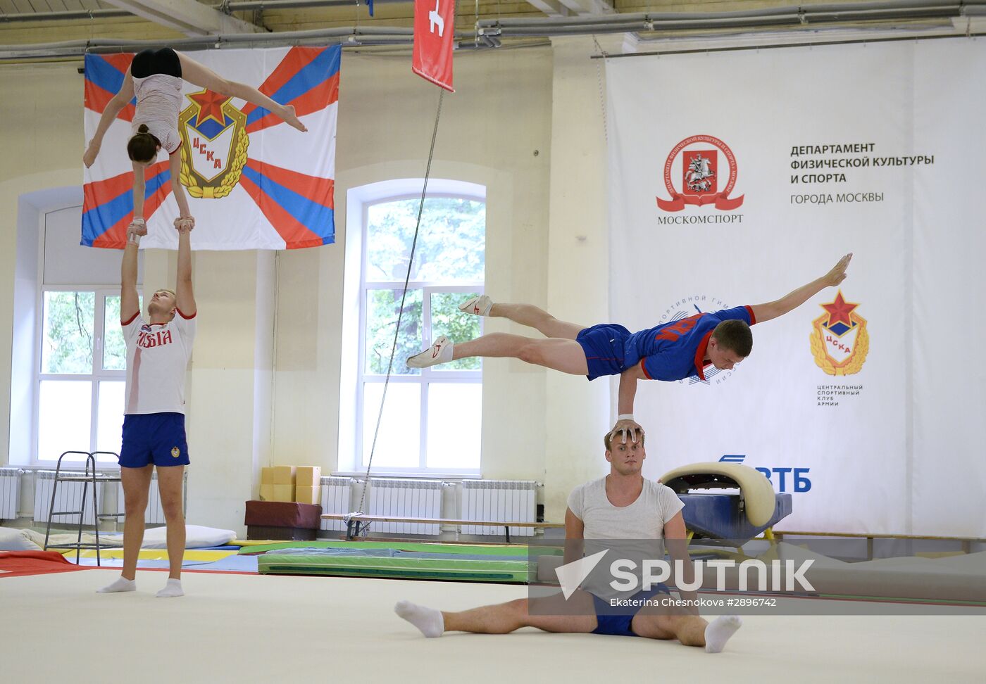 Open rehearsal of Alexei Nemov's show "Sports Legends"