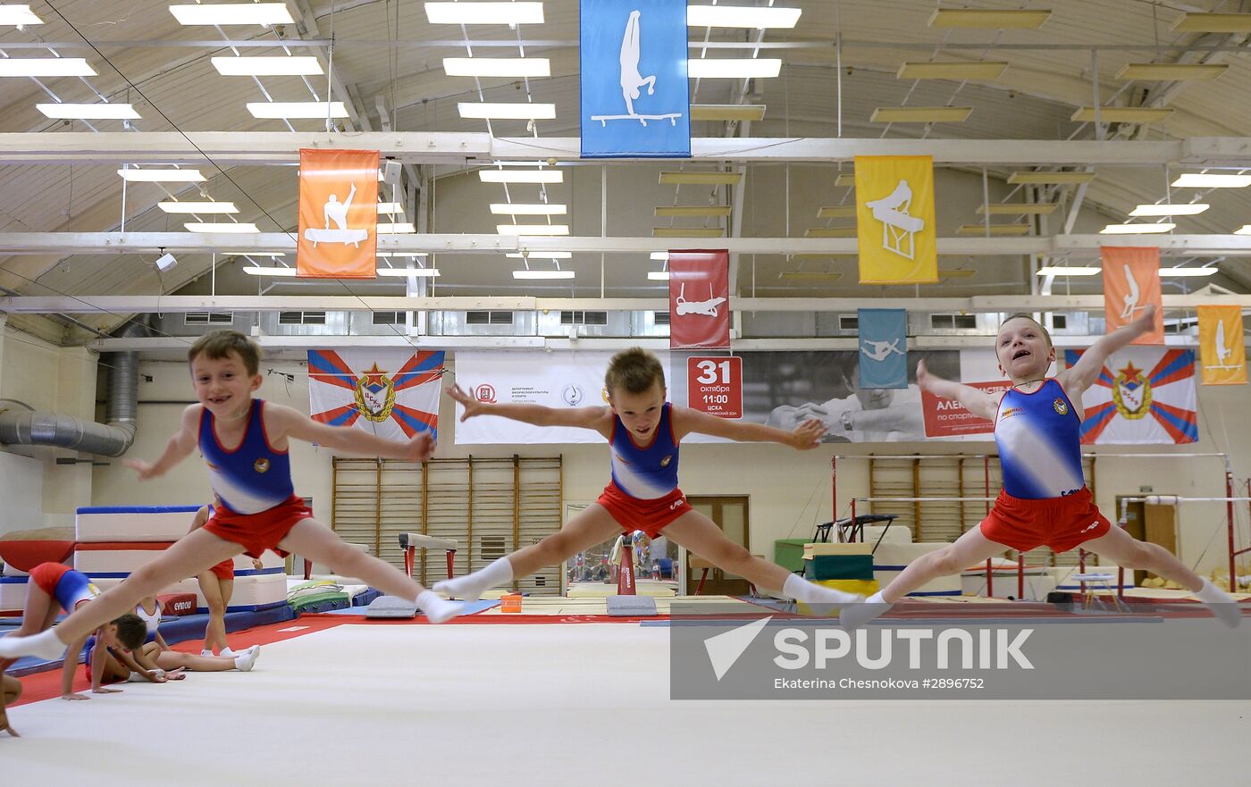 Open rehearsal of Alexei Nemov's show "Sports Legends"