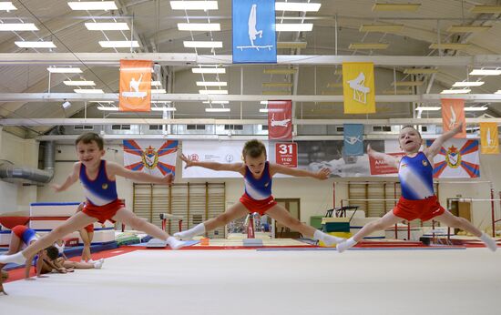 Open rehearsal of Alexei Nemov's show "Sports Legends"