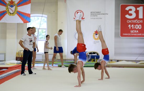 Open rehearsal of Alexei Nemov's show "Sports Legends"