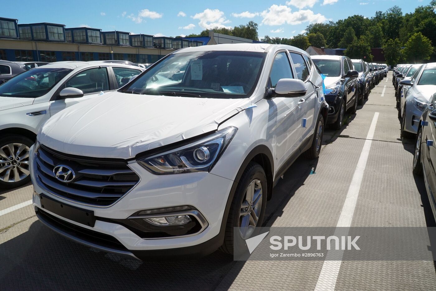 Korean brands cars manufactured at Avtotor plant