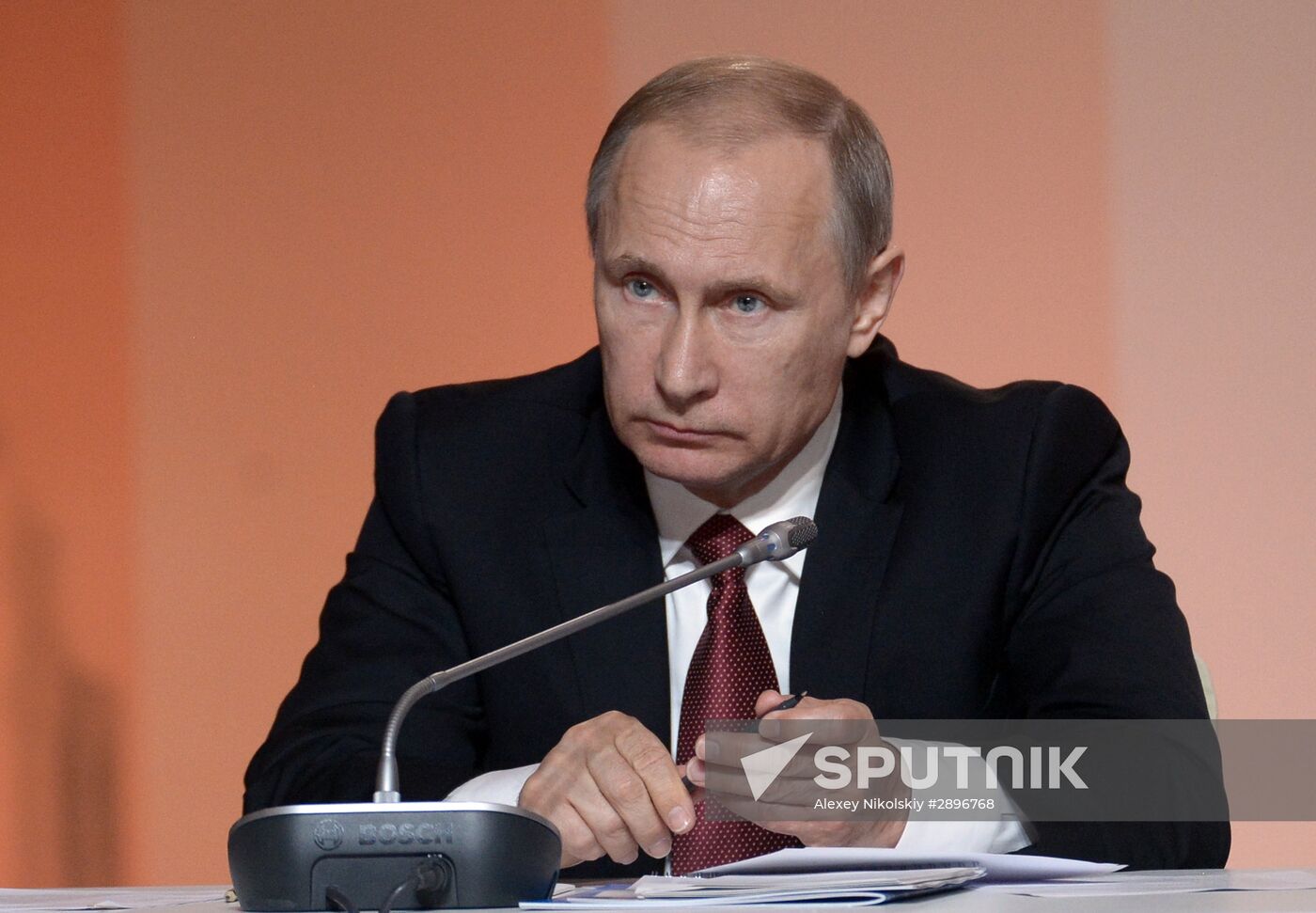 President Putin attends ASI meeting