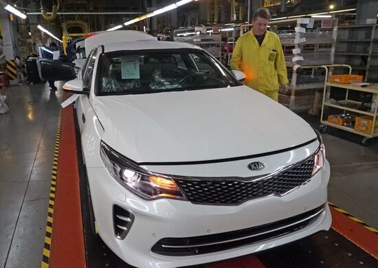 Korean brands cars manufactured at Avtotor plant