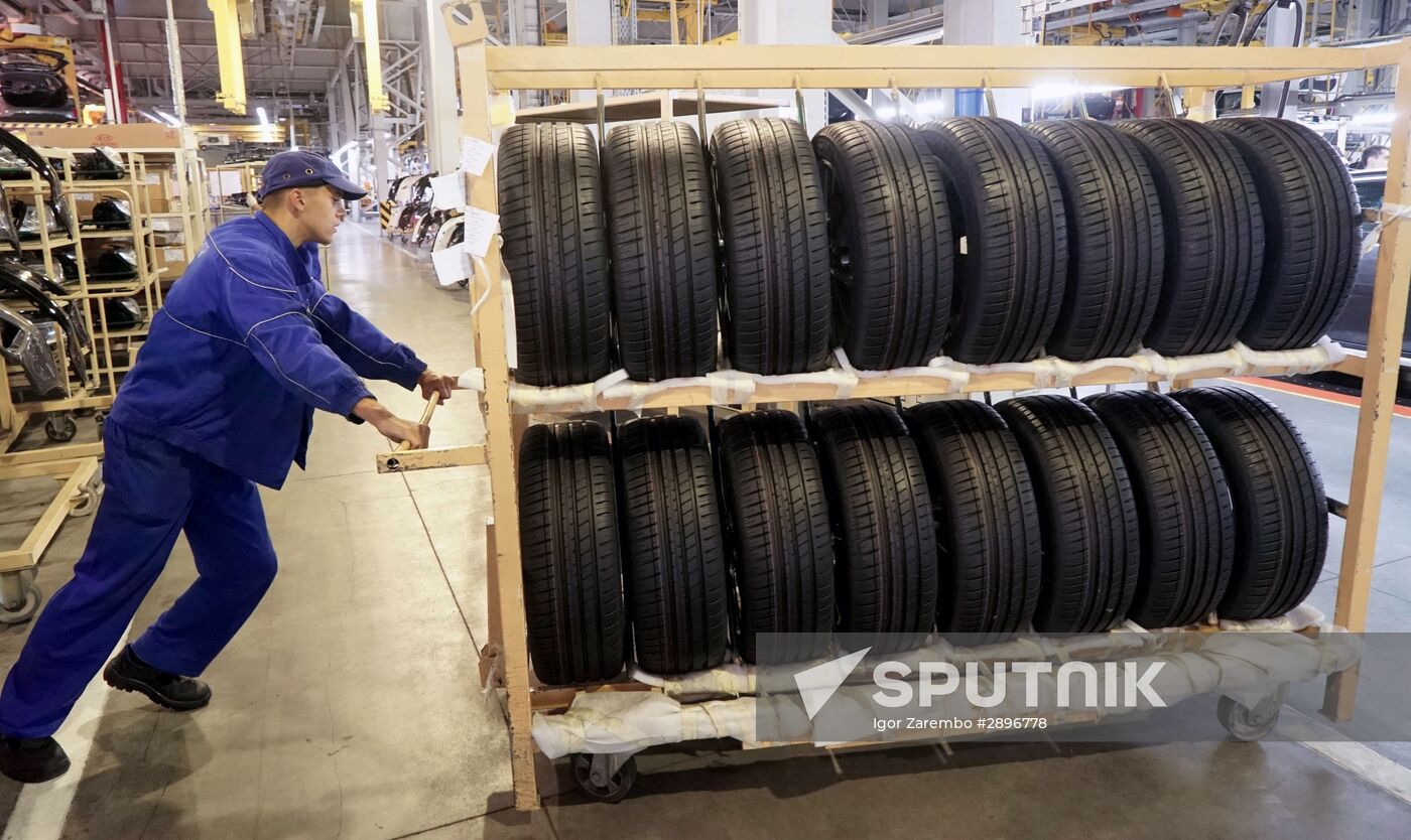 Korean brands cars manufactured at Avtotor plant