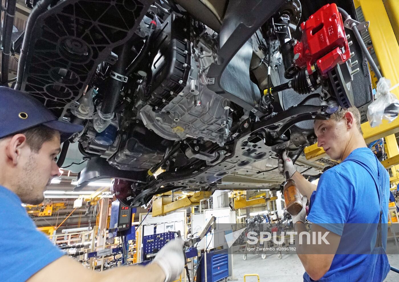 Korean brands cars manufactured at Avtotor plant
