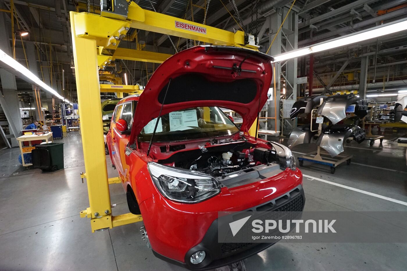 Korean brands cars manufactured at Avtotor plant