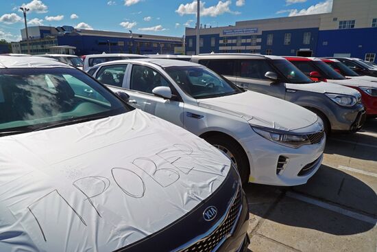 Korean brands cars manufactured at Avtotor plant